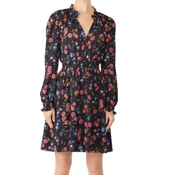 kate spade meadow smock waist dress